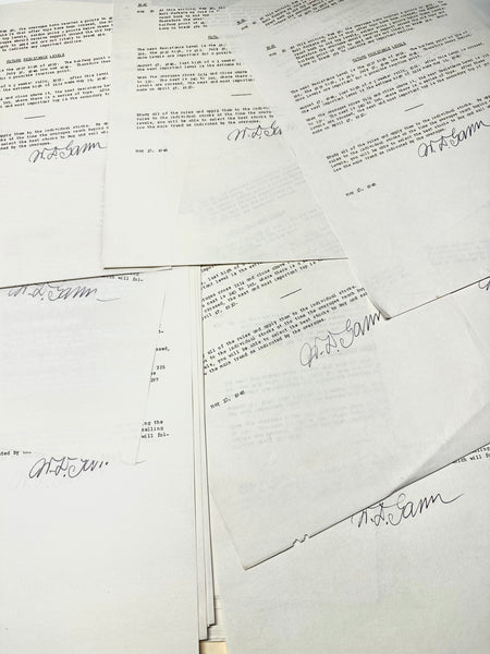 W.D. Gann's Signature!