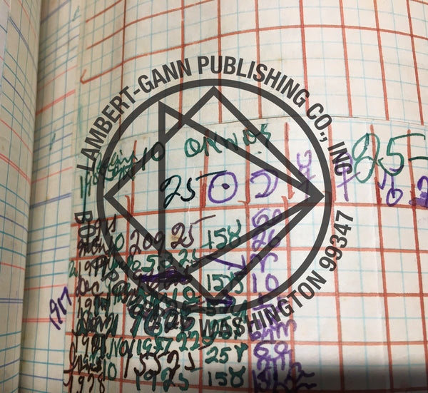 W.D. Gann's Lottery Binder - Original, unstudied, work