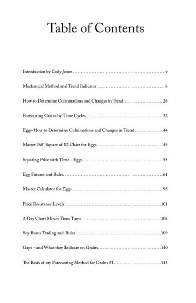 NEW! Original Commodity Market Trading Course