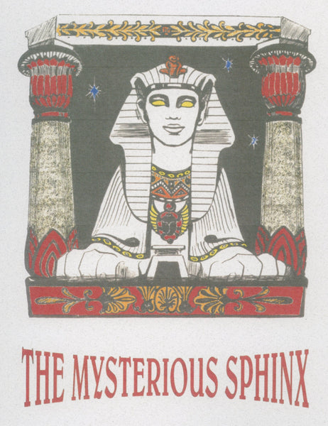 The Mysterious Sphinx or The Secret Word by Hilton Hotema