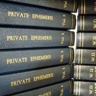 Private Ephemeris 1941-1950
