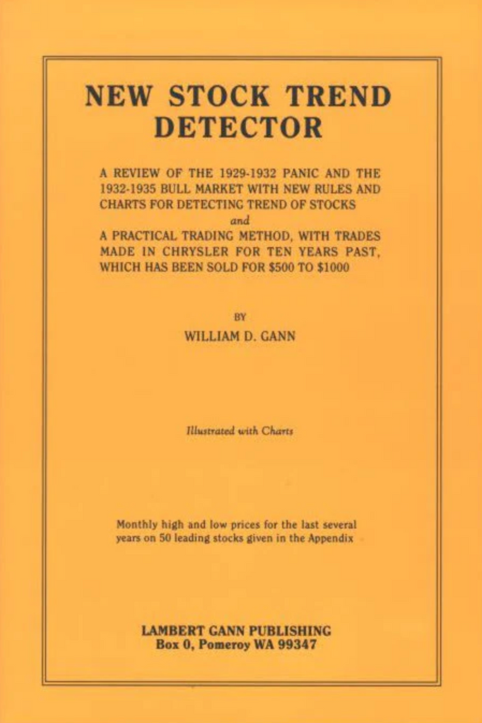 NEW STOCK TREND DETECTOR - W.D. GANN - DIGITAL DOWNLOAD