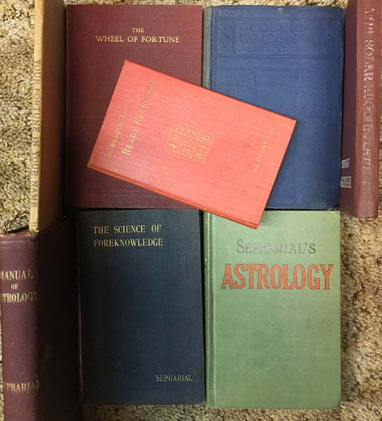 8 books by Sepharial- Early editions!