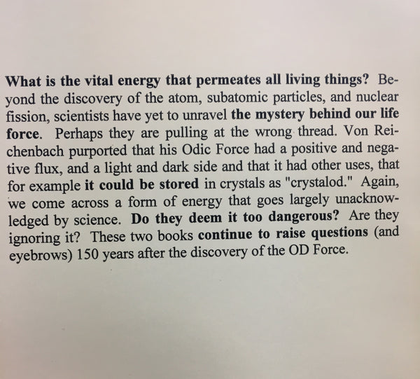 Reichenbach's Letters on OD and Magnetism by F.D. O'Byrne