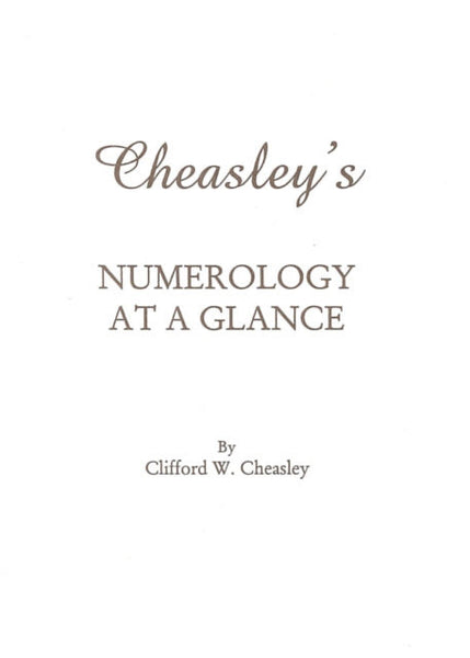 Numerology At A Glance